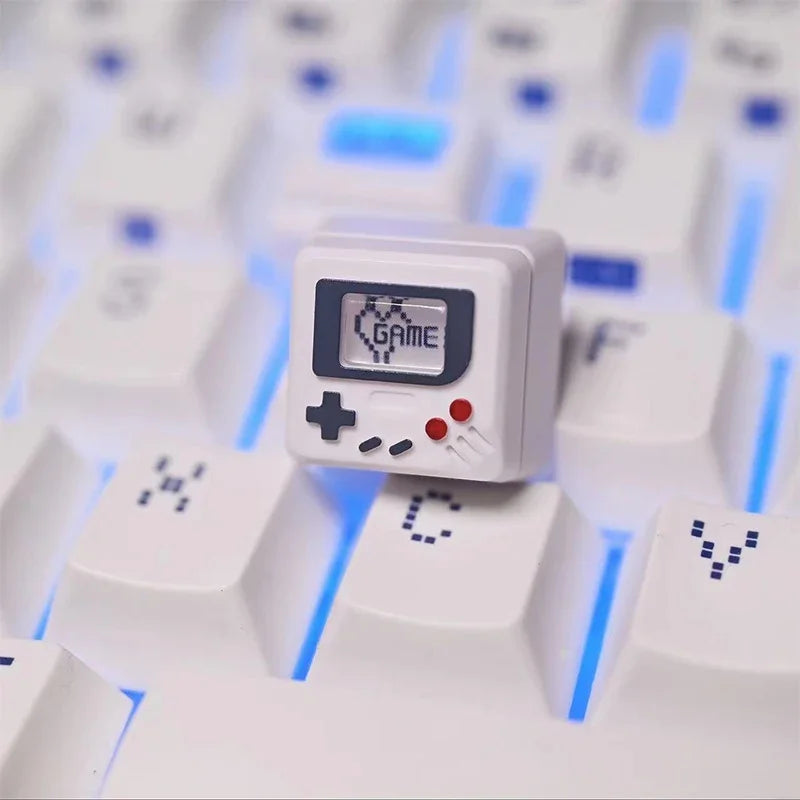 K-04 Keyboard Keycaps 3In1 For Mechanical Classic Retro Cute Transparent Key Cap Suit Cute Button Personalized Keycaps