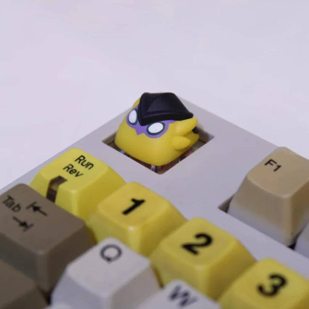 Valorants taustiņu vāciņš Gekko Wingman Anime tastatūras vāciņš oriģināls sveķu tastatūras vāciņš Pielāgots Artisan taustiņu vāciņš mehāniskās tastatūras spēlētāja dāvanai