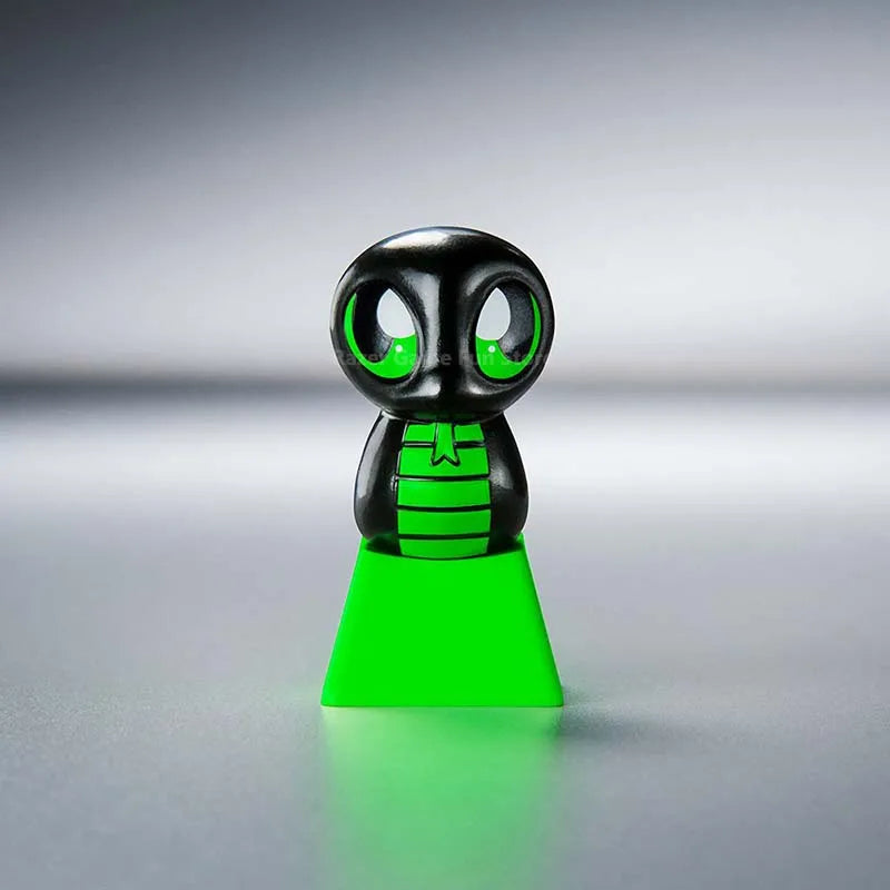 Razer Sneki Snek Keycap Cute Companion tastatūras piederums, kas izgatavots no ABS un PVC, der visām Razer mehāniskajām un optiskajām tastatūrām