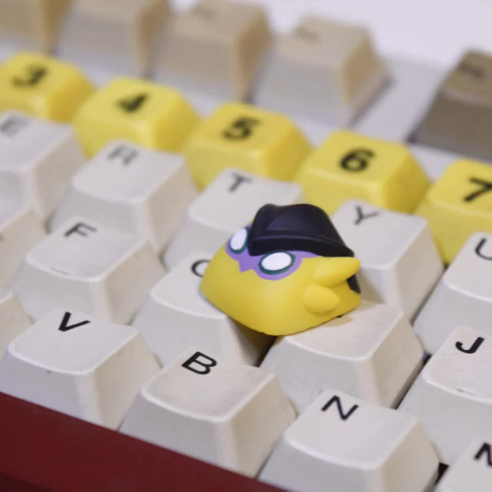 Valorants taustiņu vāciņš Gekko Wingman Anime tastatūras vāciņš oriģināls sveķu tastatūras vāciņš Pielāgots Artisan taustiņu vāciņš mehāniskās tastatūras spēlētāja dāvanai