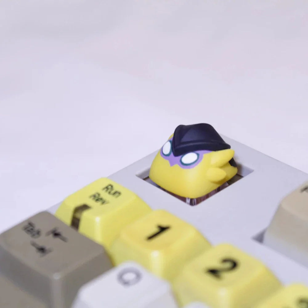 Valorants taustiņu vāciņš Gekko Wingman Anime tastatūras vāciņš oriģināls sveķu tastatūras vāciņš Pielāgots Artisan taustiņu vāciņš mehāniskās tastatūras spēlētāja dāvanai